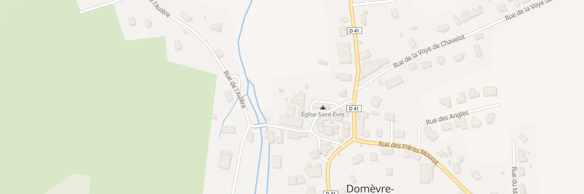 Plan du 64 Pl de l’Eglise à Domèvre-sur-Avière