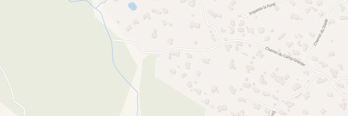 Plan du 747 Che du Camp Grenier à Flayosc