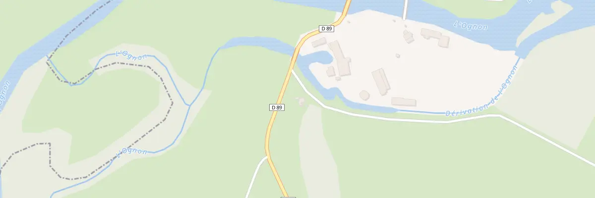Plan du 1 Rte d’Esprels à Pont-sur-l’Ognon