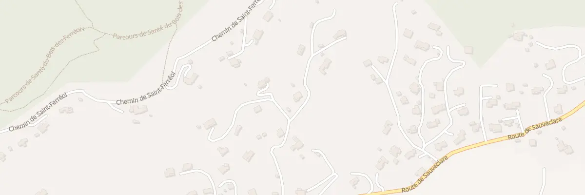 Plan du 963 Rte de Sauveclare à Lorgues