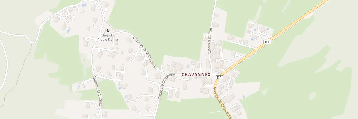 Plan du 146 Rte de Craponne à Sciez
