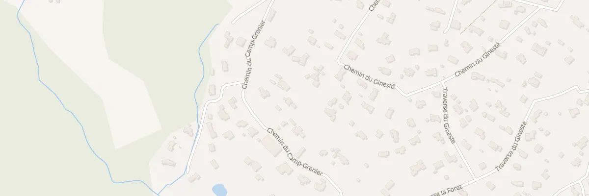 Plan du 431 Che du Camp Grenier à Flayosc