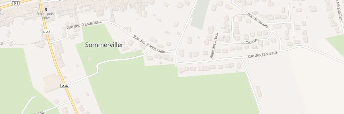 Plan du 12 Rue des Senseaux à Sommerviller