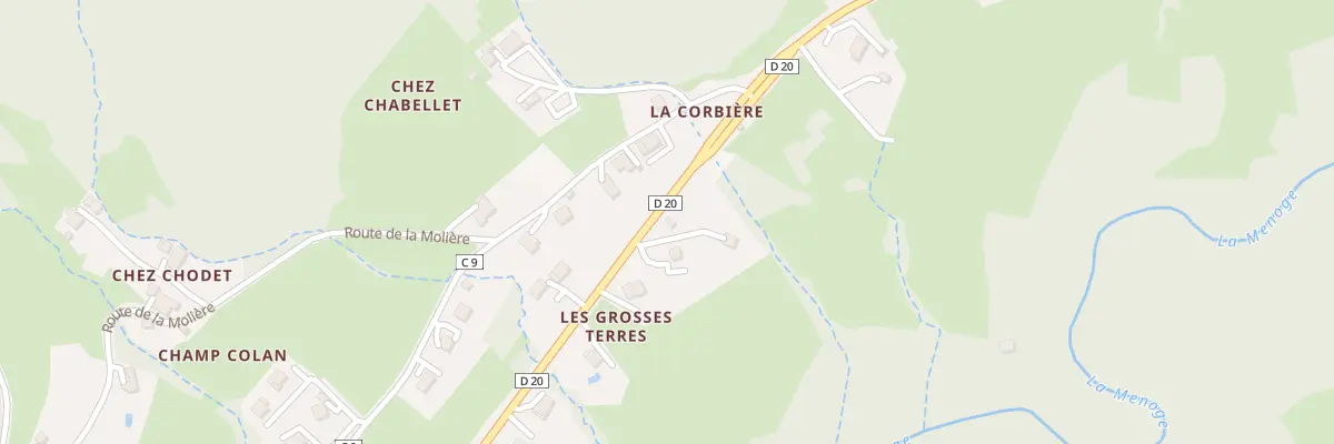 Plan du 1090 Rte Santadrionne à Saint-André-de-Boëge