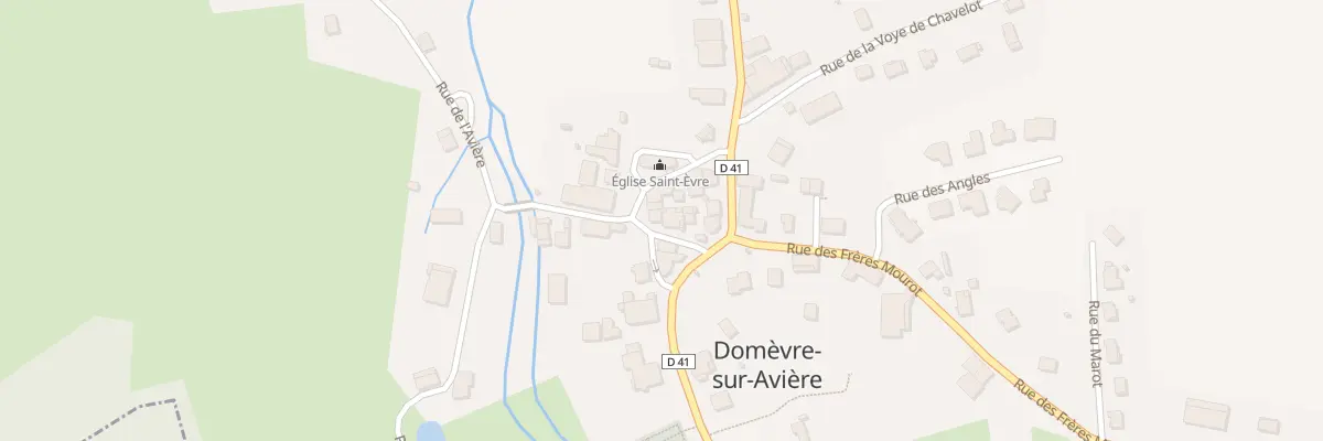 Plan du 117 Pl de l’Eglise à Domèvre-sur-Avière