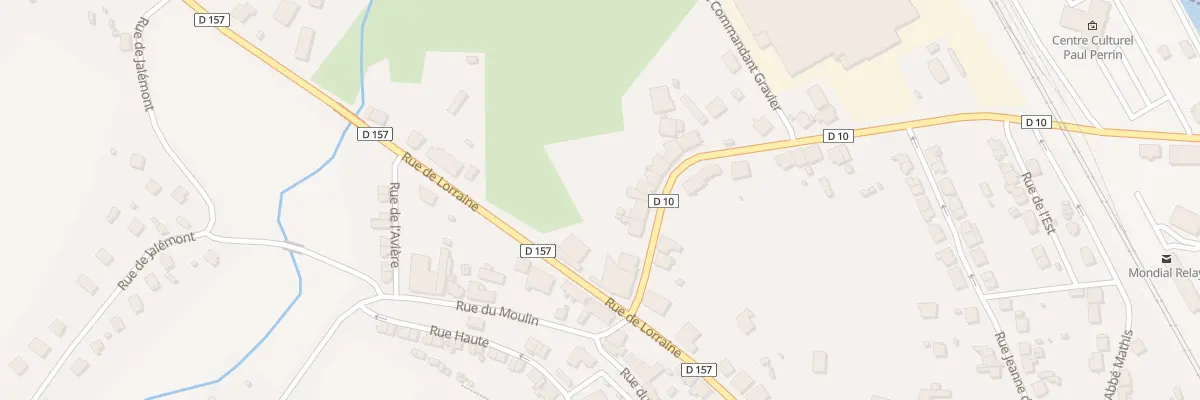 Plan du 5 Rue de l’Estrey à Nomexy