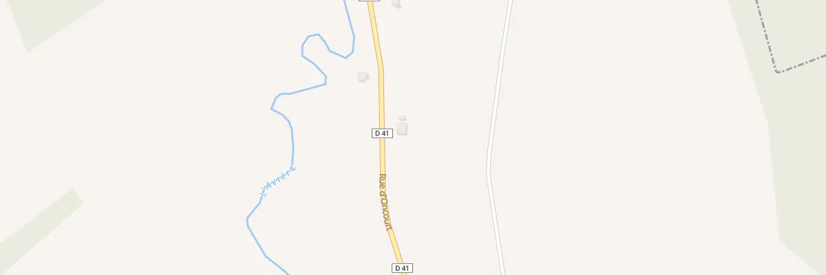 Plan du 1 Perrey à Domèvre-sur-Avière