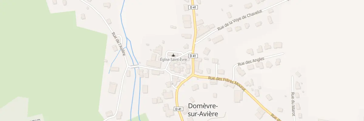 Plan du 29 Pl de l’Eglise à Domèvre-sur-Avière