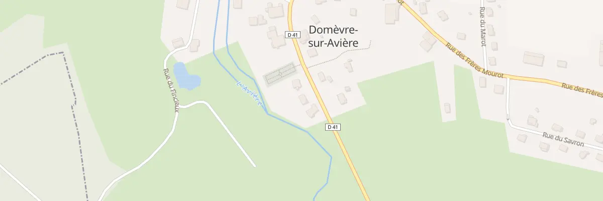 Plan du 204 Rue d’Uxegney à Domèvre-sur-Avière