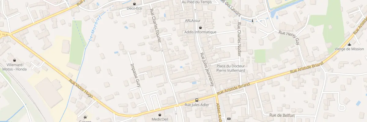 Plan du 39 Rue Jules Jeanneney à Luxeuil-les-Bains
