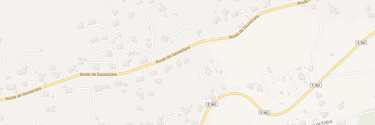 Plan du 934 Rte de Sauveclare à Lorgues