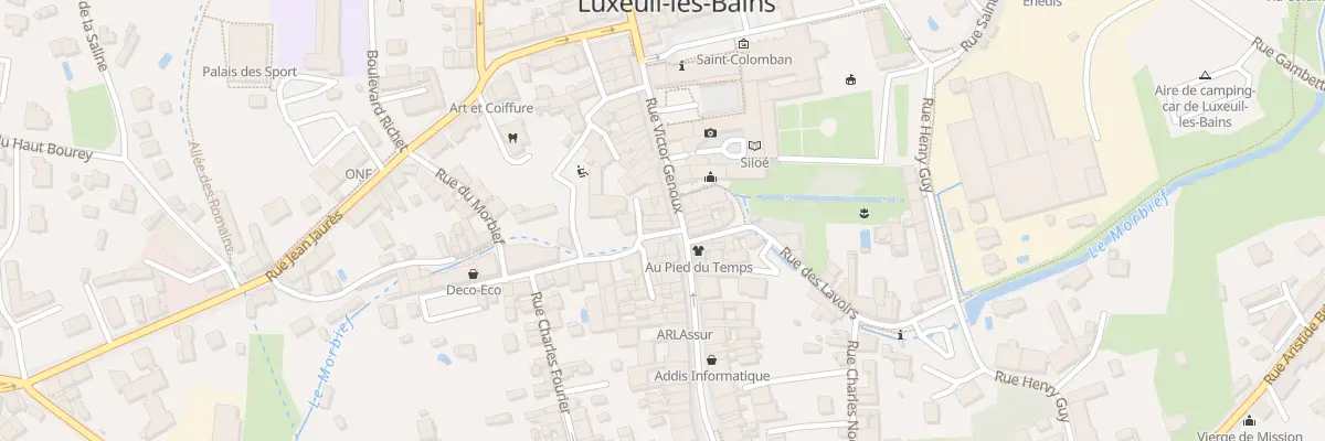 Plan du 3 Rue Victor Genoux à Luxeuil-les-Bains