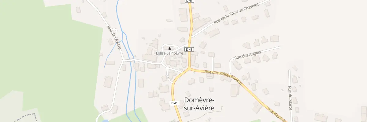 Plan du 7 Rue Principale à Domèvre-sur-Avière