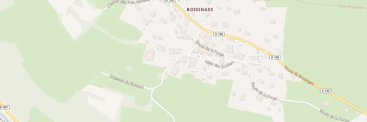 Plan du 7 Imp du Buisson à Viuz-en-Sallaz