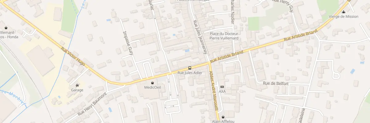 Plan du 5T Rue Jules Adler à Luxeuil-les-Bains