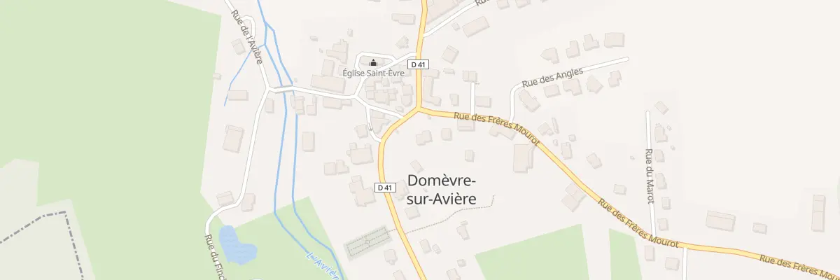 Plan du 4 Rue des Frères Mourot à Domèvre-sur-Avière