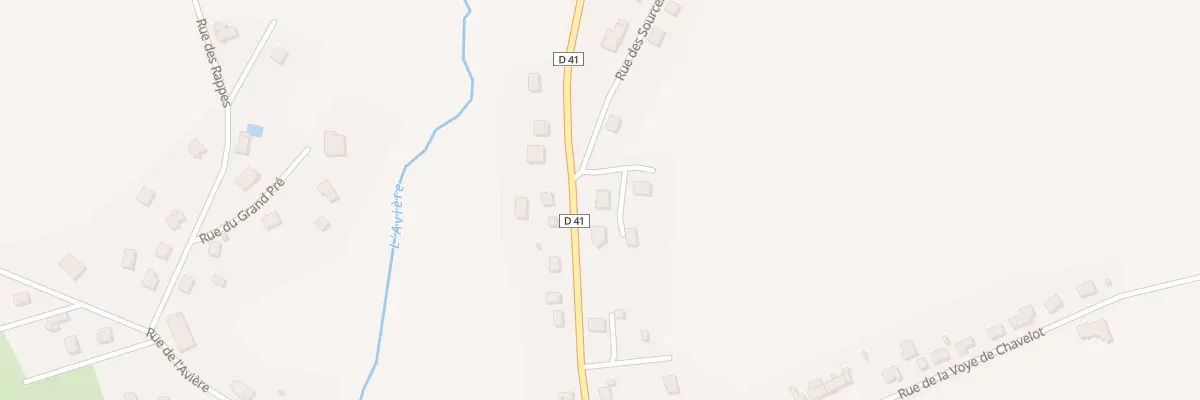 Plan du 14 Rue Principale à Domèvre-sur-Avière