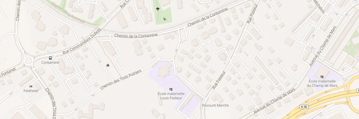 Plan du 78 Rue pasteur à Albertville