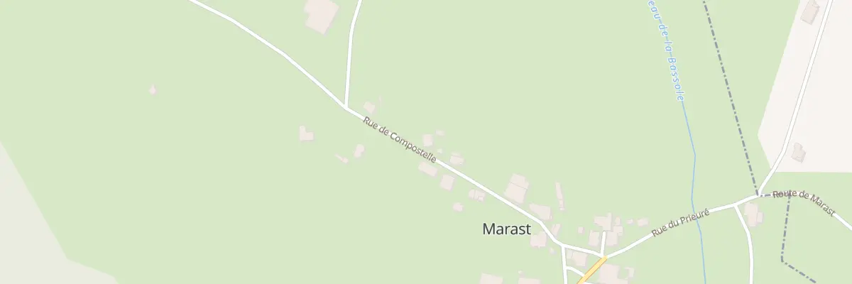 Plan du 15 Rue de Compostelle à Marast