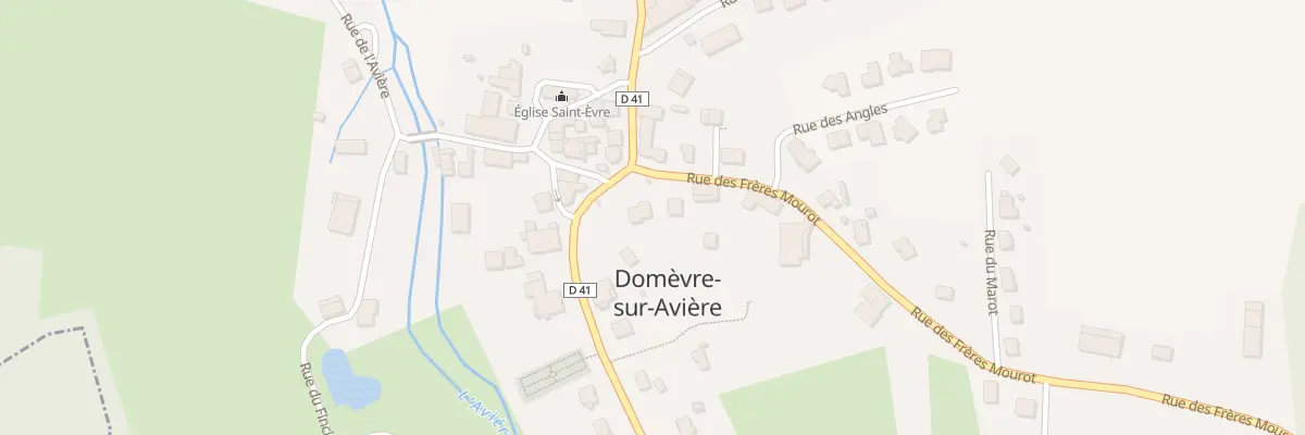 Plan du 6 Rue des Frères Mourot à Domèvre-sur-Avière