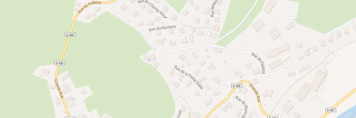 Plan du 5 Rue du Cotay à Arçon