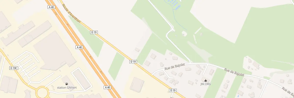 Plan du 678 Rte d’Arenthon à Saint-Pierre-en-Faucigny