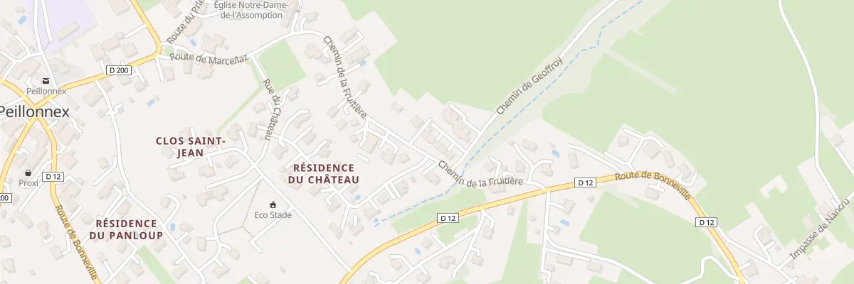 Plan du 329D Che de la Fruitière à Peillonnex
