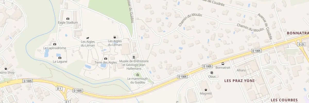 Plan du 18 Che du Moulin à Sciez