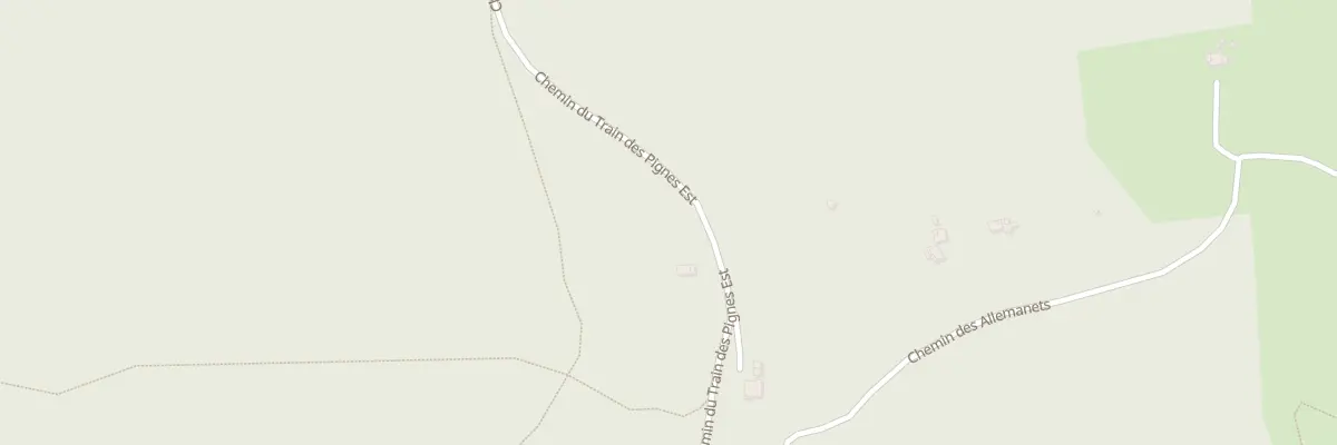 Plan du 3151 Che du Train des Pignes Est à Lorgues
