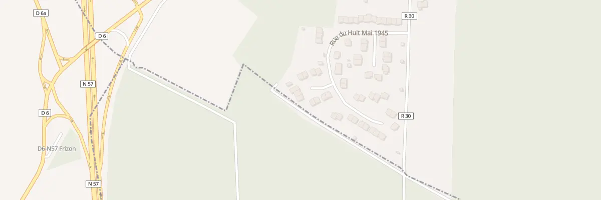 Plan du 44 Rue du Huit Mai 1945 à Nomexy