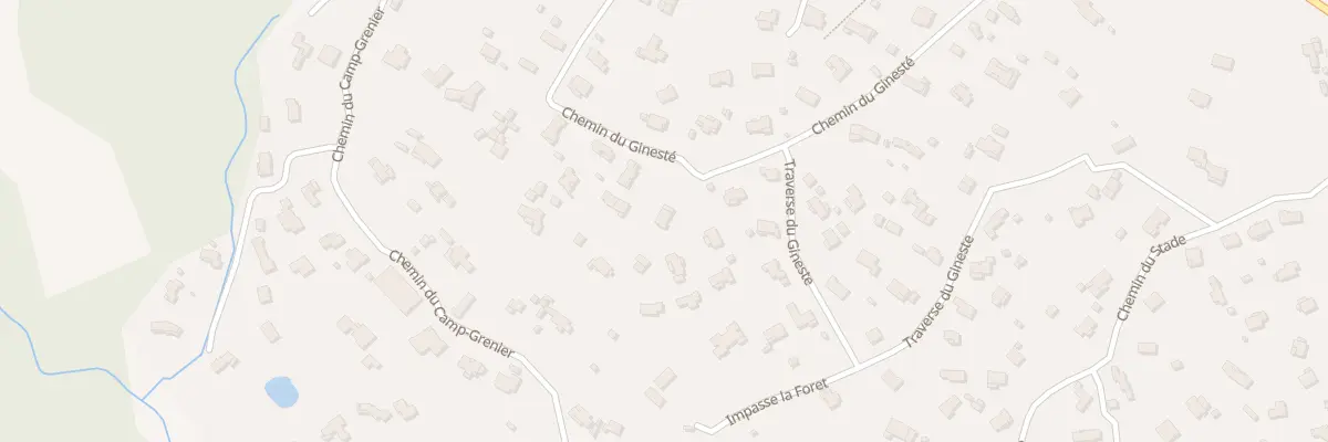 Plan du 359 Che du Gineste à Flayosc