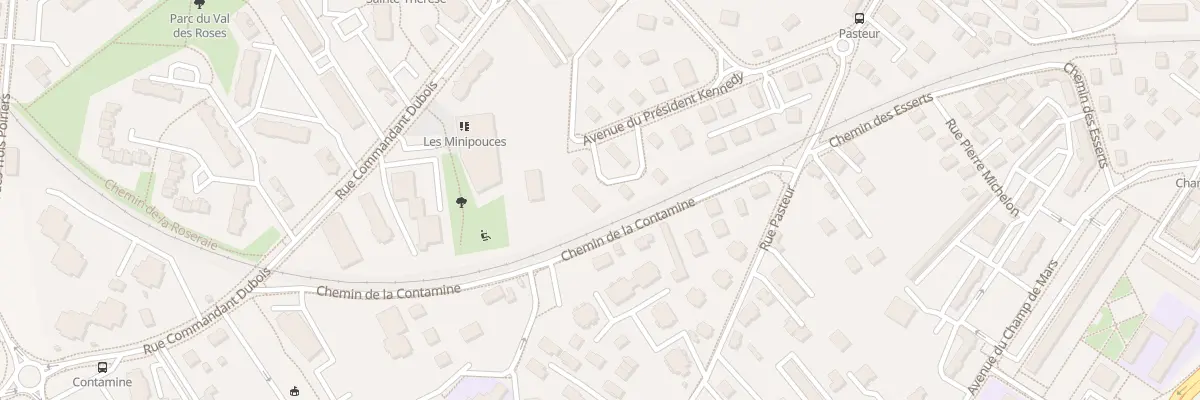 Plan du 25 Rue du President Kennedy à Albertville