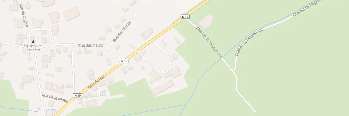Plan du 6 Rue du Vieux Moulin à Genevreuille