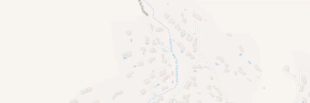Plan du 685 Che de la Fouasse au Lavandou