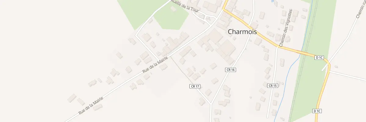 Plan du 33 Rue de la Mairie à Charmois