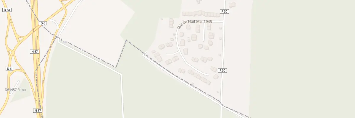 Plan du 52 Rue du Huit Mai 1945 à Nomexy