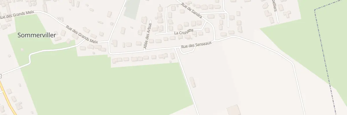 Plan du 32 Rue des Senseaux à Sommerviller