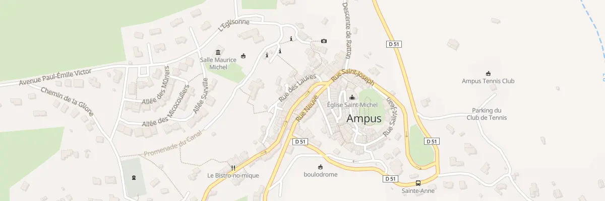 Plan du 5403 Rue Neuve à Ampus