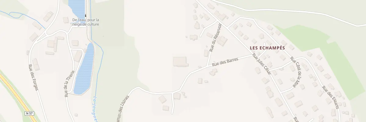 Plan du 8 Rue des Barres à Jougne