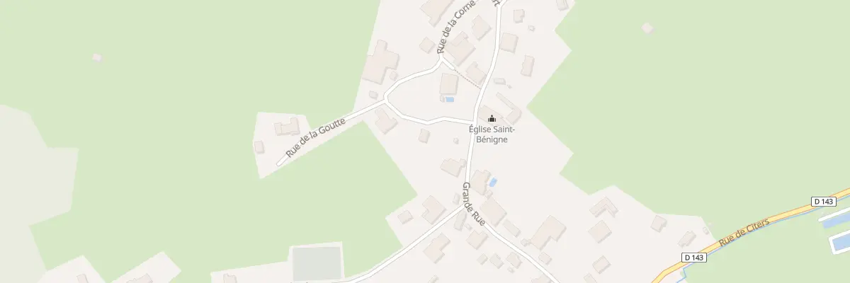 Plan du 3 Rue de la Goutte à Dambenoît-lès-Colombe