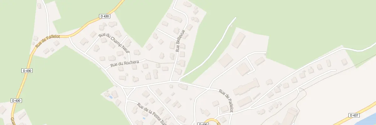 Plan du 4B Rue Bellevue à Arçon