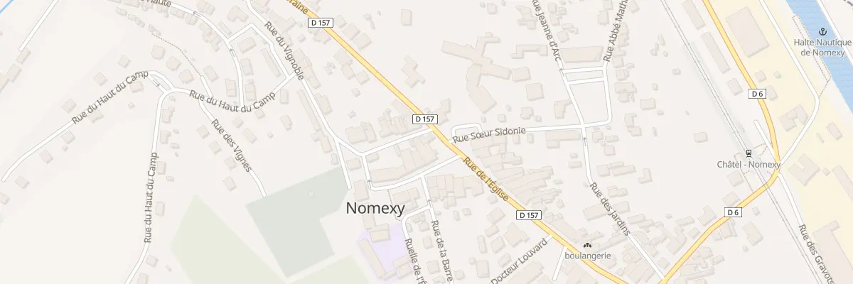 Plan du 1 Rue du Vignoble à Nomexy