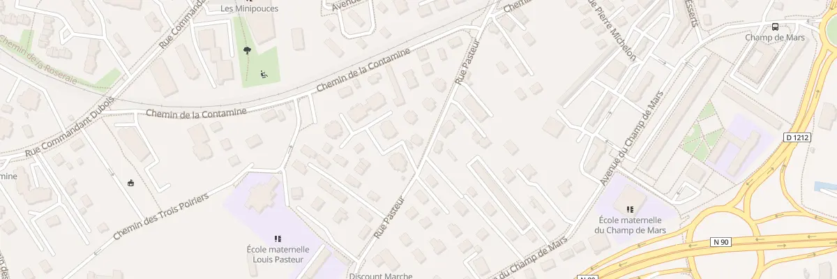 Plan du 62 Rue pasteur à Albertville
