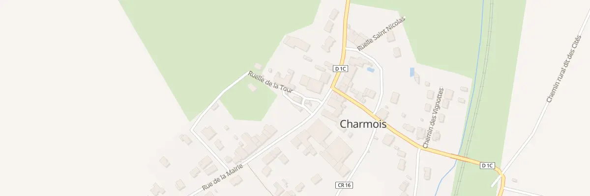 Plan du 2 Rle de la Tour à Charmois