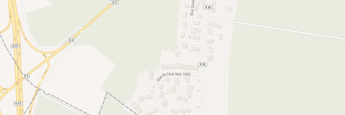 Plan du 18 Rue du Huit Mai 1945 à Nomexy