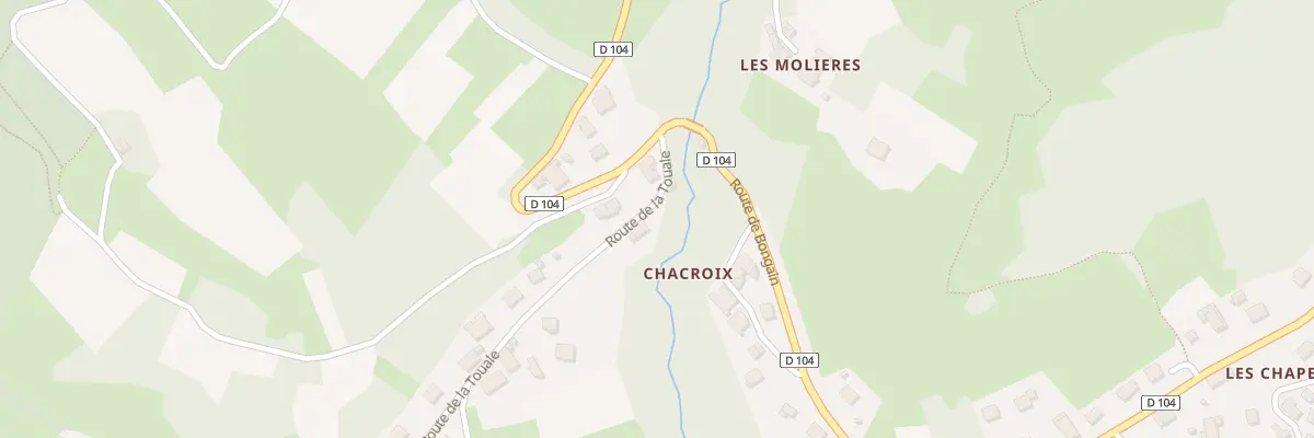 Plan du 5292 Rte de la Touale à Pallud