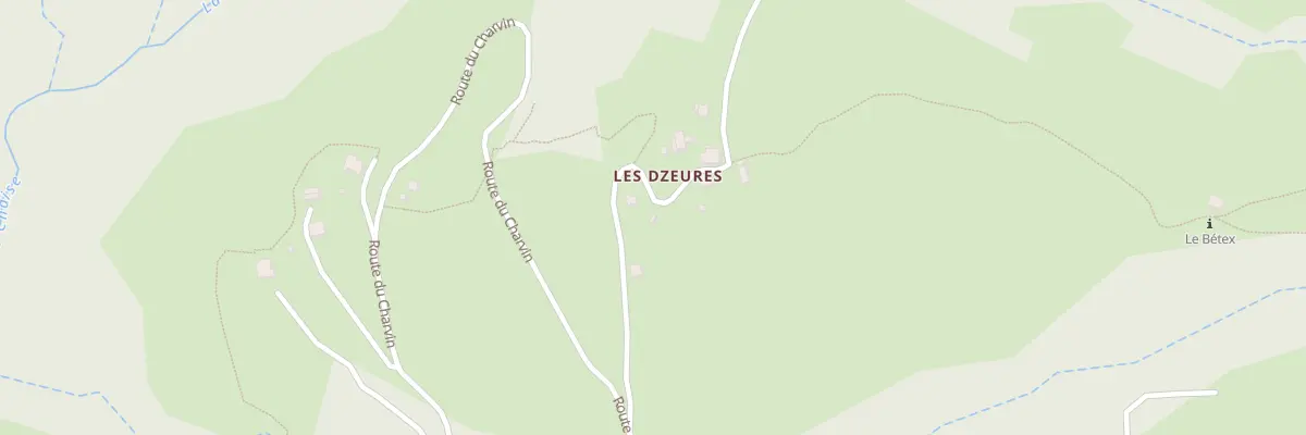 Plan du 210 Imp des Dzeures au Bouchet-Mont-Charvin