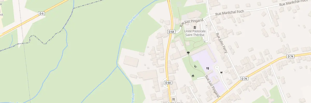 Plan du 46 Rue Edouard Herriot à Saint-Sauveur