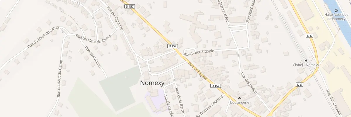 Plan du 2 Rue de l’Hôtel de Ville à Nomexy