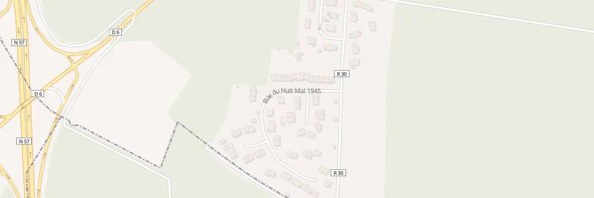 Plan du 21 Rue du Huit Mai 1945 à Nomexy